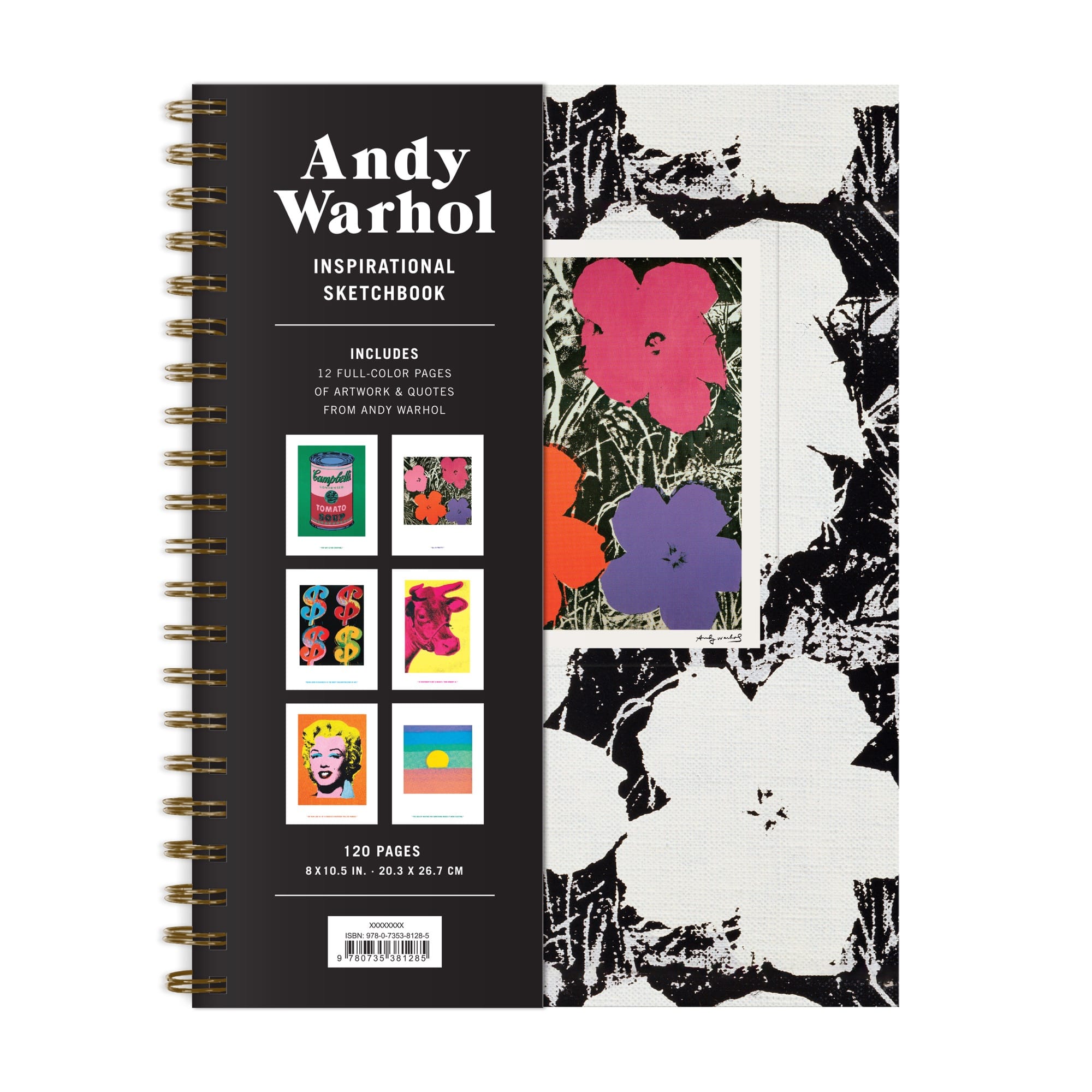 Andy Warhol Inspirational Sketchbook